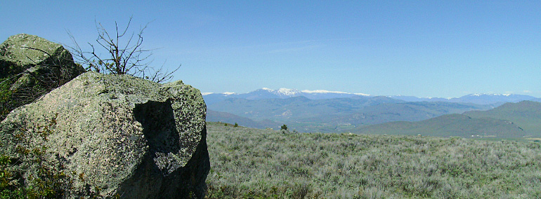 Color photo of Barker Mountain Natural Area Preserve (NAP)