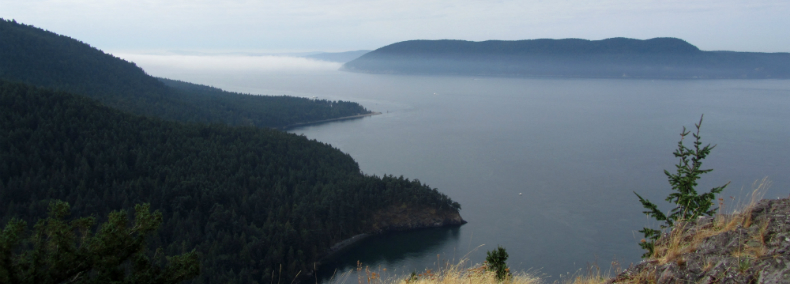 Cypress Island and includes rare freshwater wetlands and native fescue grasslands on rocky balds.