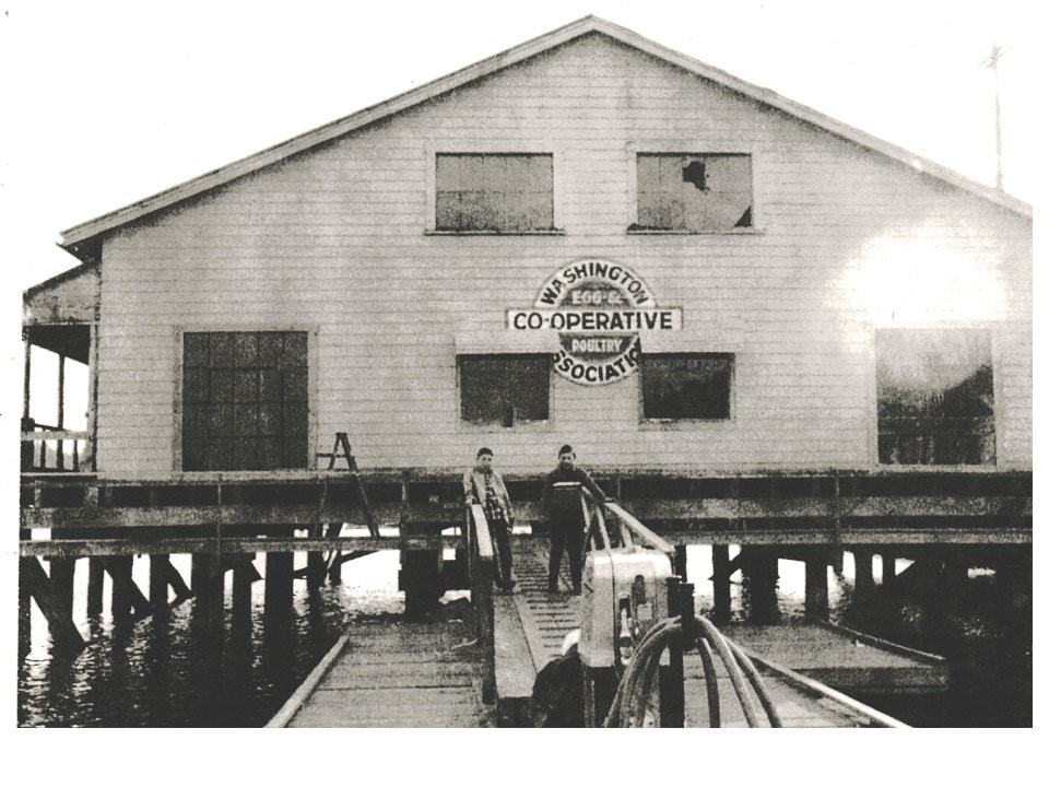 old building at Lakebay