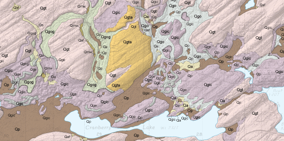 washington state geologic map Surface Geology Wa Dnr washington state geologic map