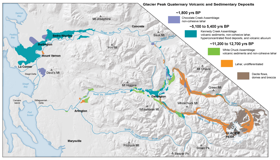 North cascade mountains map 2025