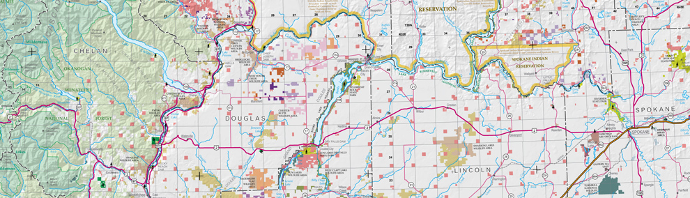 Image of state trust Lands map