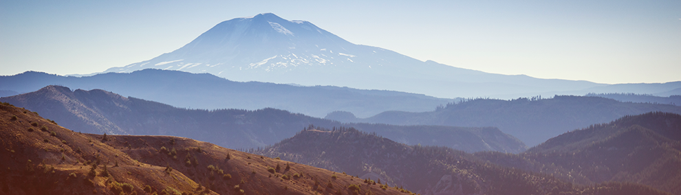 Mount Adams viewed from Mount St. Helens