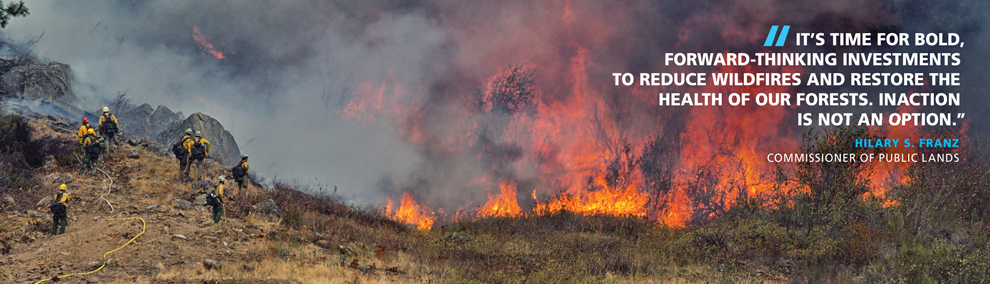 Okanogan Complex Wildfire. Photo by Justin Haug.