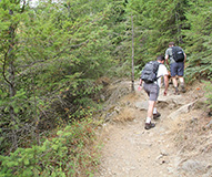 Hikers at Mount Si NRCA