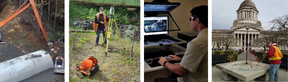 A collage of photos of the Engineering team.