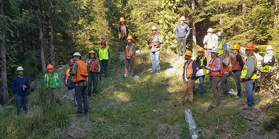 OESF Field Tour participants