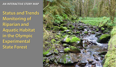 Story map for the Status and Trends Monitoring of Riparian and Aquatic Habitat project