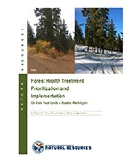 forest health treatment prioritization cover