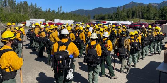 Washington Interagency Wildland Fire Academies Trainees