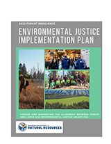 Cover of the Environmental Justice Implementation Plan